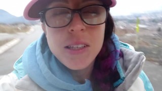 Staining the Concrete with Pee