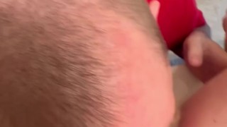 stepdad catches me having a quickie and helps me finish off the hard way