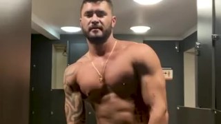 Locker Room Strip Tease