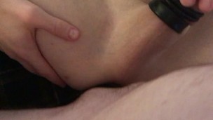 Hubby's thick, bare cock fucks me till I blow my huge tasty load....who wants to help us clean up :P
