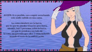 Tu ama te rescata y te folla para salvarte. JOI roleplay con una bruja.