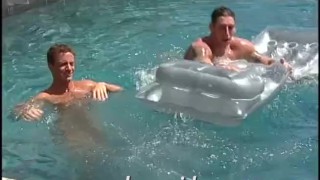 NAKED FRAT BOY POOL PARTY- No Suits Allowed
