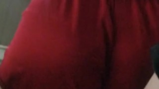 Riding it in silk pajamas