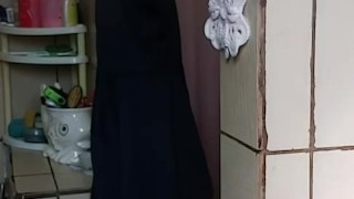 After Hot shower a good wank to start the day