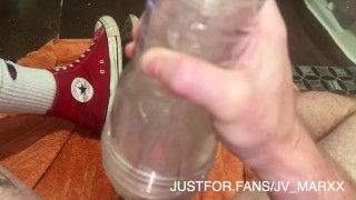 Piss Play with Converse Sneakers and Fleshlight