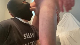 An overdue throat fuck for faggot and alpha