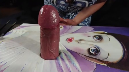 To Make Art With Cock Milking - Cumshot Handjob