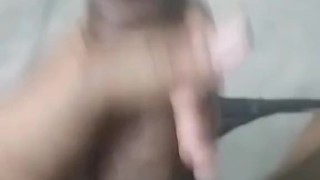 Some random glimpse of dick massaging