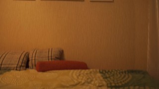 Midget showing ass and then his huge dick cum