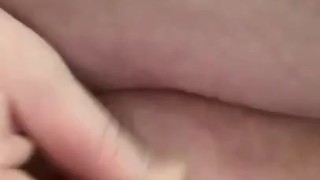 Chubby sissy masturbates until he blows his load