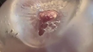 MY THICK COCK RIPPED MY FAVORITE TOY -- OOPS!