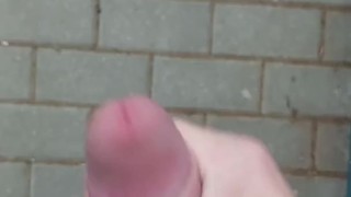 Masturbation in the tunnel