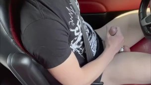 Had to Pull Over to Cum (Jerking Off While Driving)