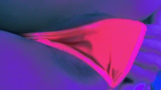 I bite her clit before she plays with her pussy