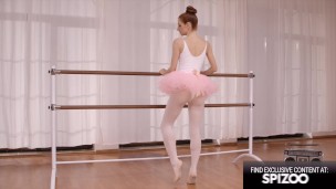 Petite Redhead Ballerina Lina Joy Fucked Deep