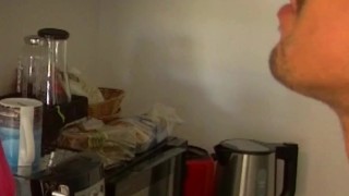 brazilian student from berlin in boots at the german gayheim casting audition