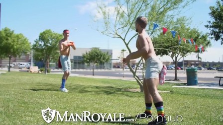 ManRoyale Independence Day Ass Pounding With Hot Guys