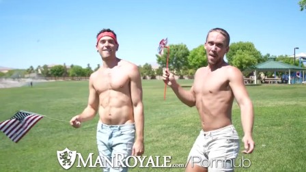 ManRoyale Independence Day Ass Pounding With Hot Guys