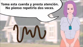 Rol JOI CBT - Tu ama te humilla en una fiesta. Audio en español.