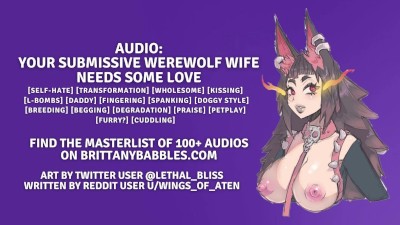 Furry Wife Porn - Audio: Your Submissive Werewolf Wife Needs Some Love Porn Videos - Tube8