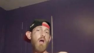 Horny stranger jerks off BWC part2