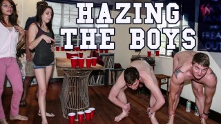 GAYWIRE - College Hazing Ritual Caught On Cam (Chase Austin, Logan Vaughn, Theo Devair And More!)