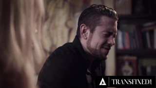 TRANSFIXED - Sexually Confused Stepbrother Bangs His Trans Stepsister & Her Hot Trans GF!