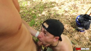 Tight Baseball Jock Masyn Thorne steps away from practice to get his Tight Ass FILLED UP with Cum