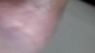 I went to the bathroom and masturbated hard