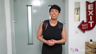 Amazing busty Latina mommy wants desperately to be ASS-FUCKED!