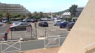 Naked in Public - Walking around Town