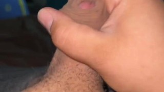 Chub jerkoff and cum session from different angles