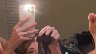 fucking myself with my favorite bbc dildo and my boyfriend is in the other room