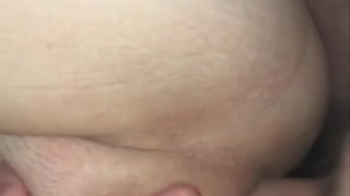 SUPRISE CREAMPIE in tight pussy now she's pregnant!! 
