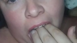 Sucking off my own juices