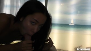 Filipina teenager Lia Lin ( Black Asian Girl ) Cum on anal