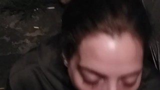 Heather Kane Sucks off BF as Distraction so Fuck Buddy can Get Away