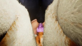 Two Dicks one Hole 3D