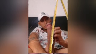 (LA VERGA MAS GRANDE) Me Mido La Verga Con Una Cita Métricas Me Mide 25Cm - 9.8 Pulgadas - Brayan Os