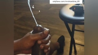 Come sit on this Big Black Dick 