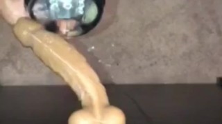 Solo Male With His Uncut Cock While Frotting & Docking With Toys Until He Cums For You