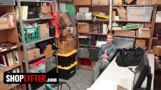 Shoplyfter - Skinny Blonde Cutie Emma Hix Gives Her Pussy To Security Officer To Get Out Of Trouble