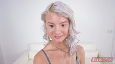 Slim White Girl With Targaryen Style Hair Gets Creampied By Casting Agent