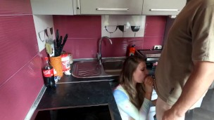 Fucked with her lover while her husband is not at home