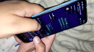 POV mi hermanstra hablaba con sus amigovios y me paga con una mamada para que no cuente nada