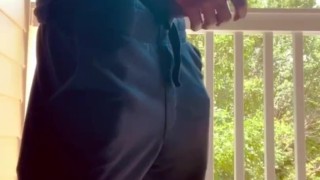 BBC Amazon Delivery Driver Public Stroke and Nut 