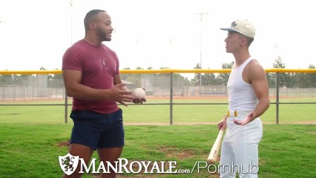 ManRoyale Huge BBC Shoved Deep Into Tight White Booty