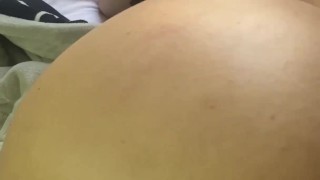 Finger to my bitch and he enjoy it