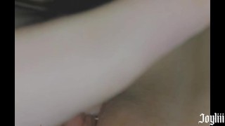 Naughty teen listening to parents fucking next door - (Add me @joyliii_real)