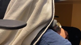 Flashing of cock at the office 